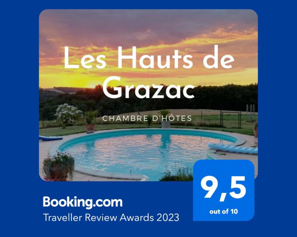 Les Hauts De Grazac, Chambres Et Tables D'Hotes Grazac  Ngoại thất bức ảnh